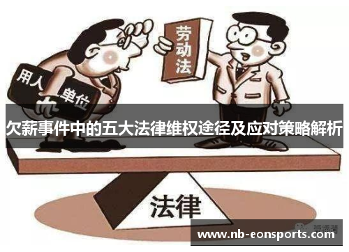 欠薪事件中的五大法律维权途径及应对策略解析
